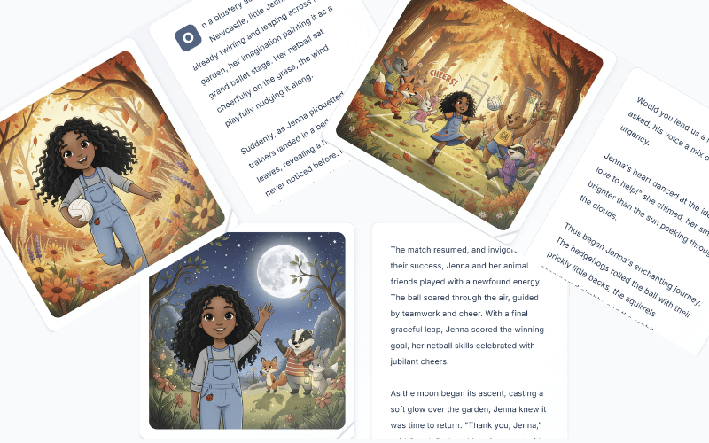 Book Spread View